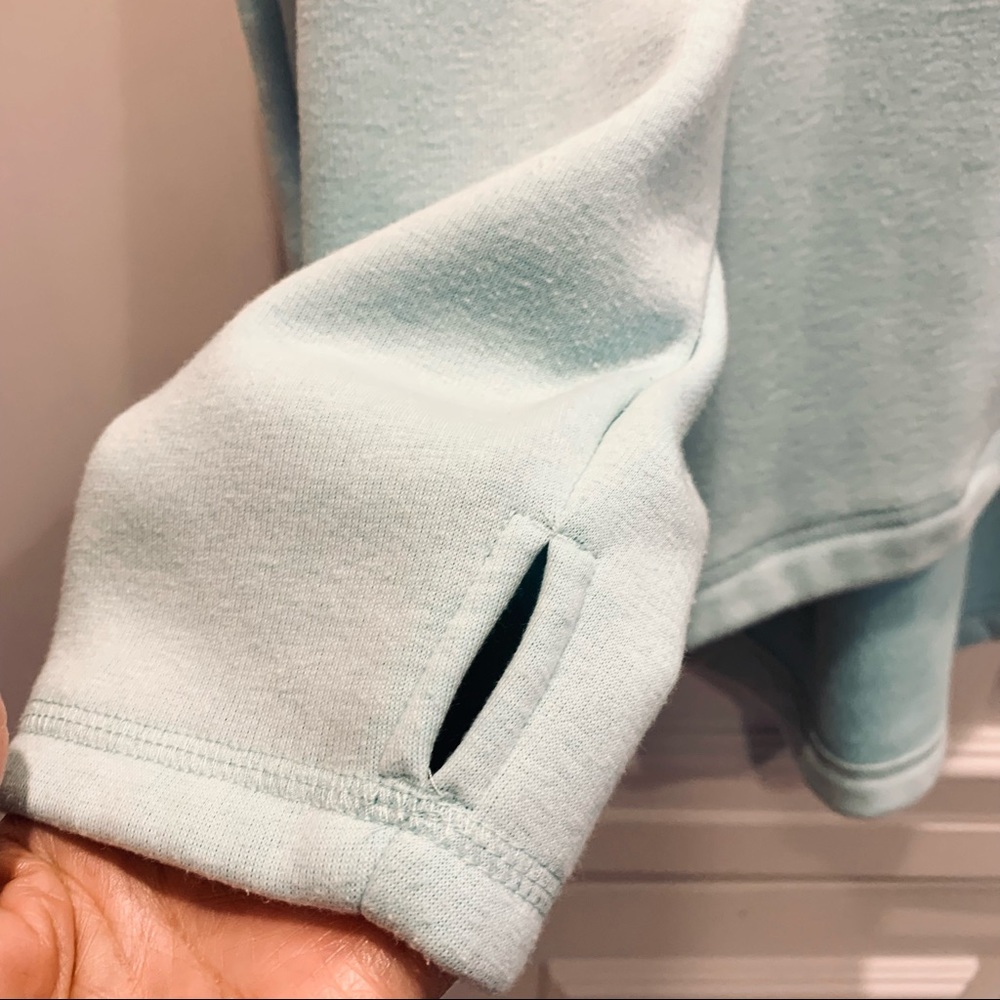 MTA Sport Teal Fleece‎ Top 3X - Picture 3 of 10